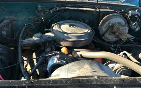 1973 Chevy truck engine | Barn Finds