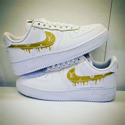 LV Air Force 1 Custom - KingShooz Shop