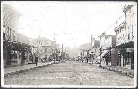 Myrtle Point, Oregon, the hub of Coos County, is named for the native Myrtlewood trees.