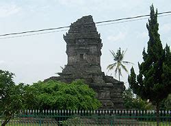 Singosari Temple From 1300 AD Century In Malang East Java