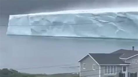 Giant iceberg approaching Canadian island of Newfoundland stuns netizens | Watch | World News ...