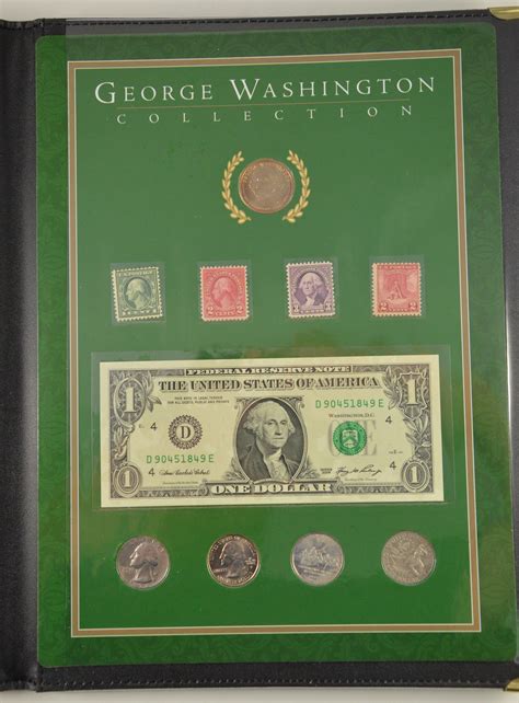 Historic Coin Collection - George Washington Coin, Currency, & Stamp ...