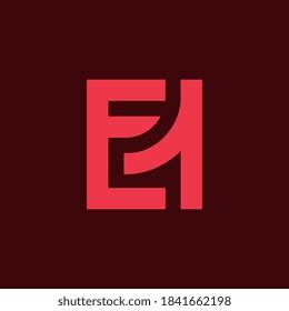 Letter E1 Logo Template Rectangle Shape Stock Vector (Royalty Free) 1841662198 | Shutterstock