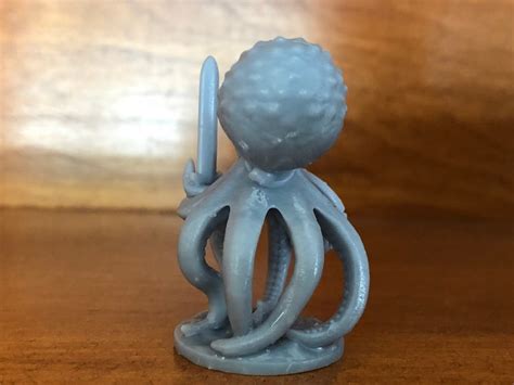 Dnd Octopus Warrior RESIN 28mm Miniature Tabletop Miniature | Etsy