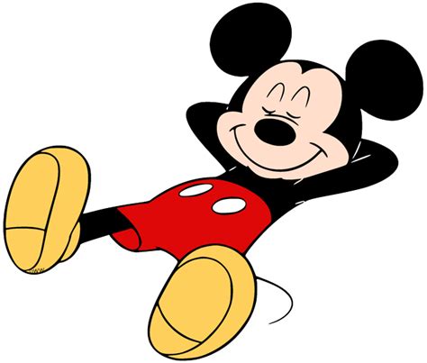 Clip art of Mickey Mouse relaxing #disney, #mickeymouse Mickey Mouse Quotes, Mickey Mouse ...