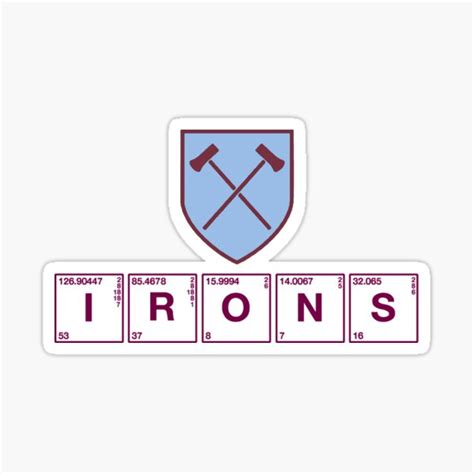 West Ham Stickers | Redbubble