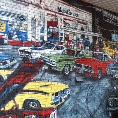 Vintage Car Murals | martahatlevoll