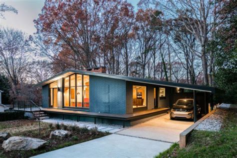 This Mid-Century Modern House In North Carolina Received A Fresh Update ...