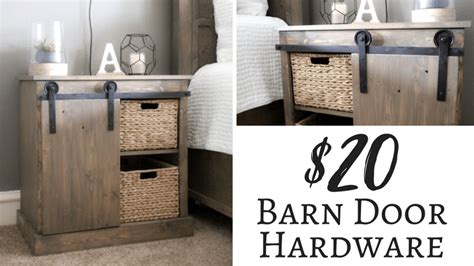 DIY Barn Door Hardware - Only $20 Custom Hardware - Shanty2Chic