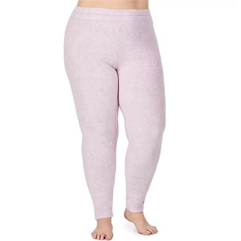 Women's Plus Size Cuddl Duds® Fleecewear with Stretch Leggings