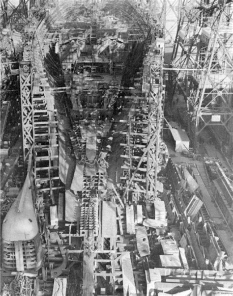 The Construction Of The Massive Battleship "Mighty Mo" in 25 Stunning ...