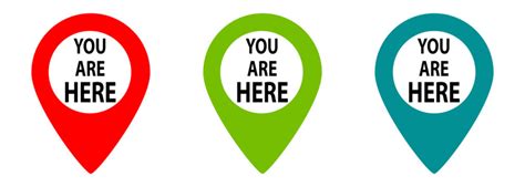 You Are Here Symbol Clipart Images