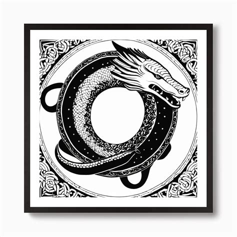 Ouroboros Art Print by All Elite Artistry - Fy