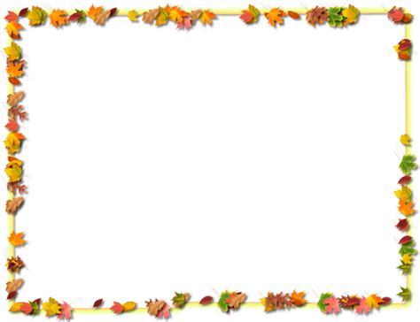 Download High Quality november clipart border Transparent PNG Images ...