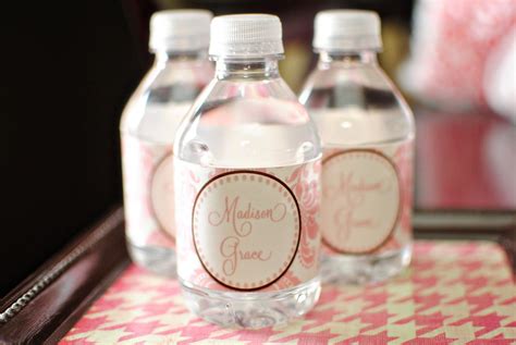 Life {Sweet} Life: DIY Printable Water Bottle Labels Personalized Water Bottle Labels, Printable ...