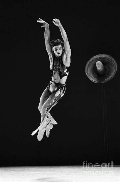 Mikhail Baryshnikov Dancing by Bettmann