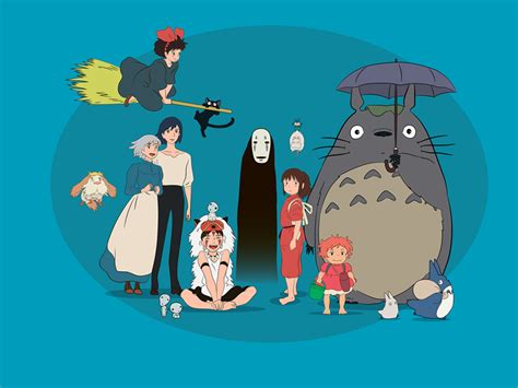 Studio Ghibli Characters | Studio ghibli characters, Anime character ...