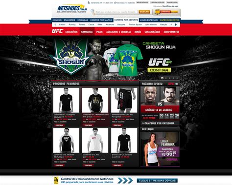 UFC Store Brazil on Behance