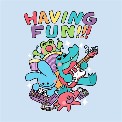 HAVING FUN | Have fun, Fun stickers, Fun