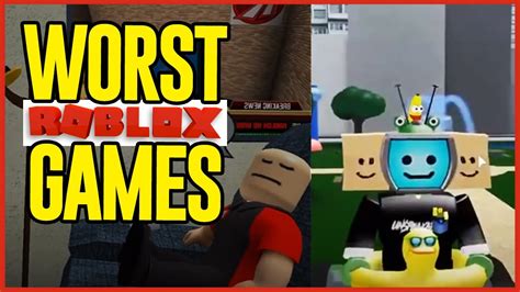 7 Worst Roblox Games of 2020 - YouTube