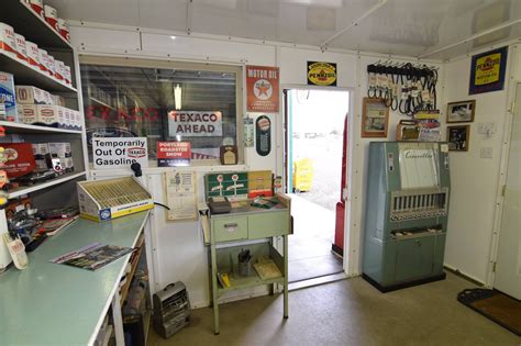 Just A Car Guy: modern recreation of a 1950s gas station