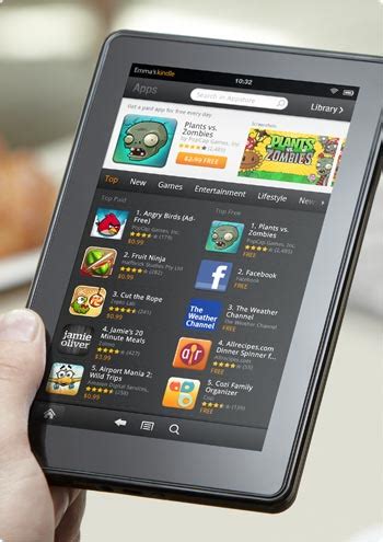 Amazon details Kindle Fire apps ahead of November 15th launch