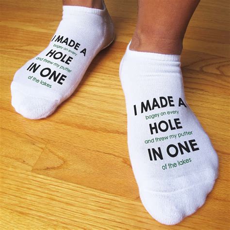 Funny Golf Gifts For Men Humorous Novelty Socks for the Golfer | Etsy