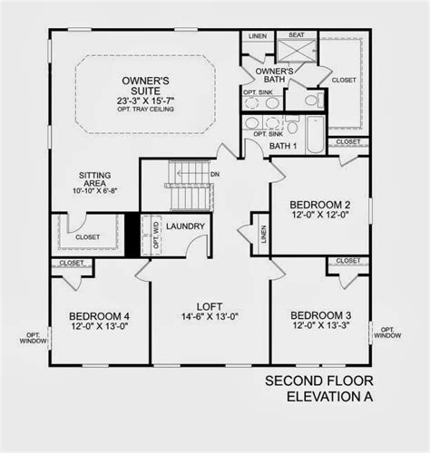 Ryan Homes Westmoreland Model Floor Plan - floorplans.click