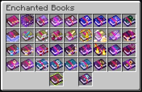 Visual Enchantments: Books [OptiFine] Minecraft Texture Pack | Minecraft creations, Minecraft ...