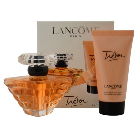 Lancome - Tresor by Lancome for Women - 2 pc Gift Set 1.0oz edp Spray, 1.7oz body lotion ...