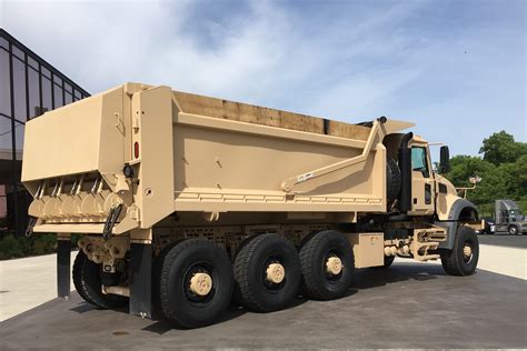 Hutchinson Provides Survivability Solutions to Newly Launched Mack Defense M917A3 Heavy Dump ...