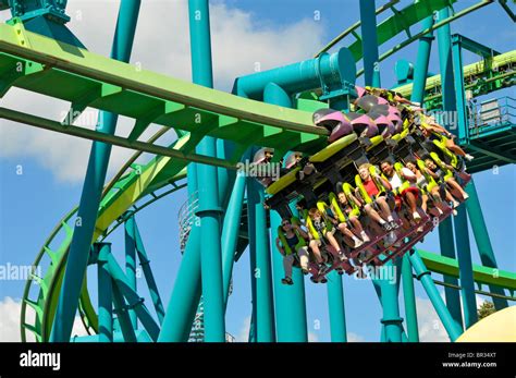 Raptor Ride Cedar Point Amusement Park Sandusky Ohio Stock Photo - Alamy