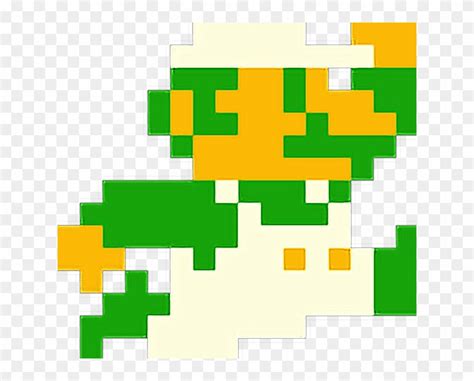 #freetoedit #super Mario Bros #luigi #jump #8bit #retrò - Mario Jumping Pixel Art, HD Png ...