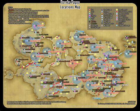 Ffxiv Eureka Pyros Map - Globe Map Of Usa