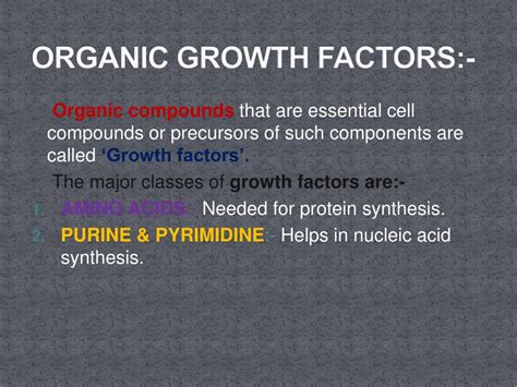 PPT - NUTRITION AND MEDIA OF MICRO-ORGANISMS PowerPoint Presentation, free download - ID:1936379