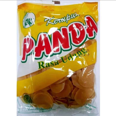 KERUPUK PANDA (RASA UDANG) KEROPOK GORENG CRACKERS 250gm O | Shopee Malaysia