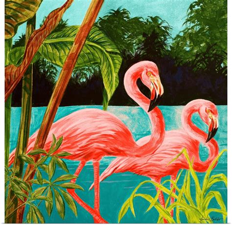 Great BIG Canvas | "Hot Tropical Flamingo II" Art Print - Walmart.com ...