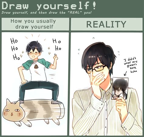 Draw Yourself Meme by Cioccolatodorima on DeviantArt