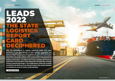 Logistics Insider Magazine - November issue - Logistics Insider