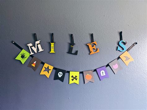 Halloween Nursery Letters - With Love, Joey