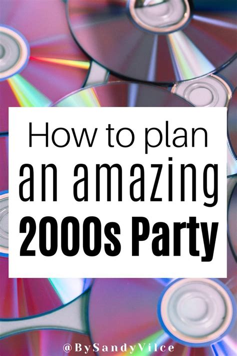 How to Plan an Amazing 2000s Party in 2023 | 2000s party, 2000s themed party, Party themes