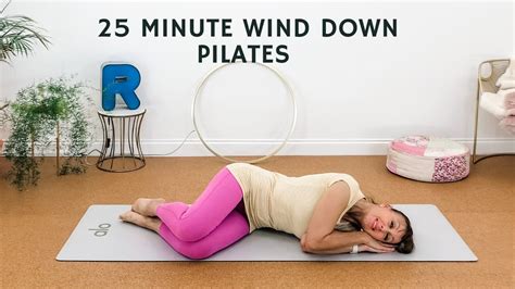 Pilates to Calm Mind and Body | 25 Minute Cool Down and Stretch Routine - YouTube