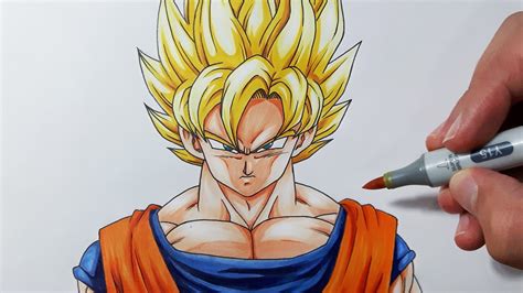 Como Dibujar A Goku Ssj Dragon Ball Z How To Draw Goku | Images and Photos finder