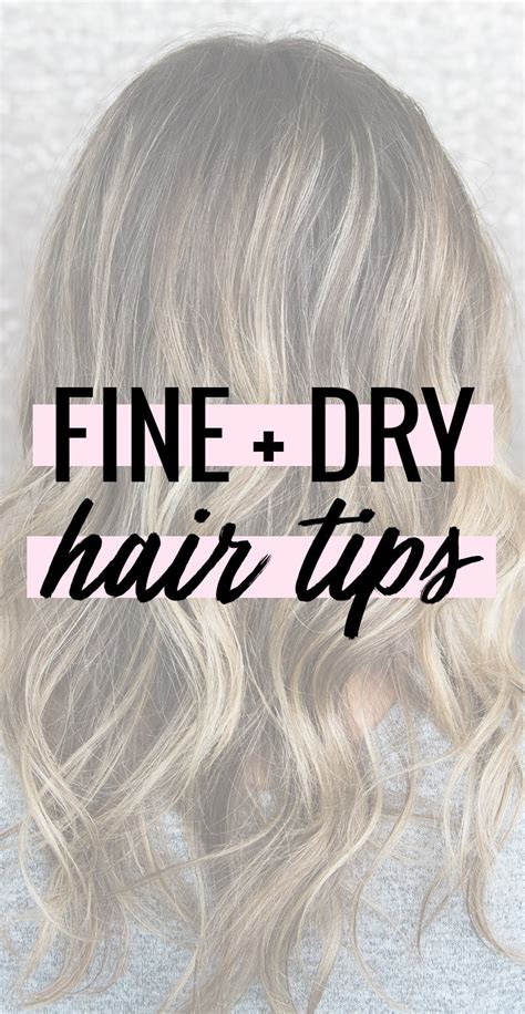 Tips for Fine and Dry Hair - Meg O. on the Go