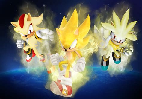 Download Super Silver Super Shadow Silver The Hedgehog Shadow The ...