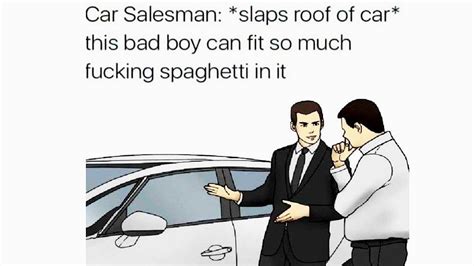 Car Salesman Meme Template