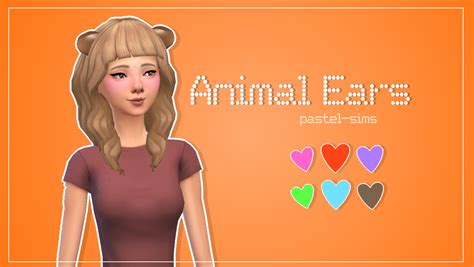 pastel-sims: Animal Ears! ♥ Spoopy day is... - Elliandra