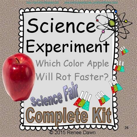 Science Fair Project - Science Experiment - Which Apple Rots Faster ...