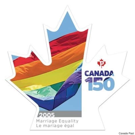 Canada Post Unveils Stamp Celebrating Marriage Equality