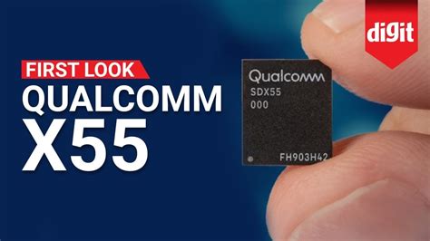 Qualcomm Debuts Snapdragon X55 Modem For Slimmer Faster